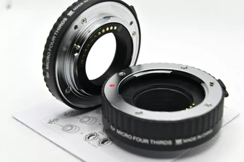 Viltrox Olympus Micro 4/3 makró közgyűrű – elektromos makró konverter (fém változat)