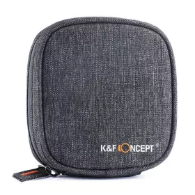  K&F Concept EVA Objektív szűrőtasak 4 szűrőhöz - 37-95mm Cirkuláris filter tartó táska)