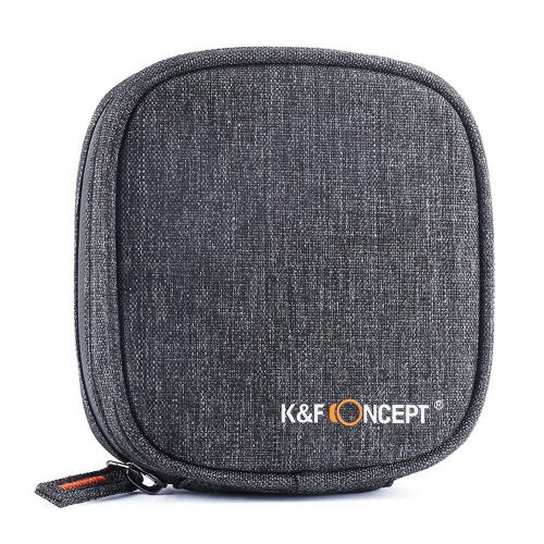 K&F Concept EVA Objektív szűrőtasak 4 szűrőhöz - 37-95mm Cirkuláris filter tartó táska)