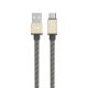 Allocacoc USB kábel | USB-C Flat kábel - Arany