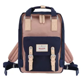   Himawari 14'' Laptop Hátizsák(Tengerészkék)-rózsaszín (188L-54)