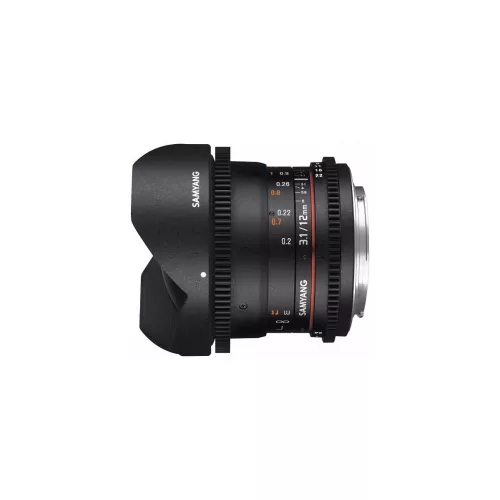 Samyang 12mm T3.1 VDSLR ED AS NCS Sony E Halszem Objektív