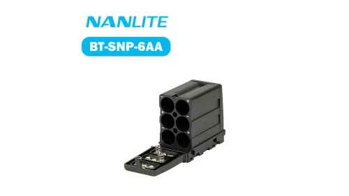 NANLITE AA elemtartó magazin 6 darab AA elemhez