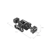 SmallRig Drop-in HawkLock mini mágikus kar gyorskioldós golyófejjel (3515B)