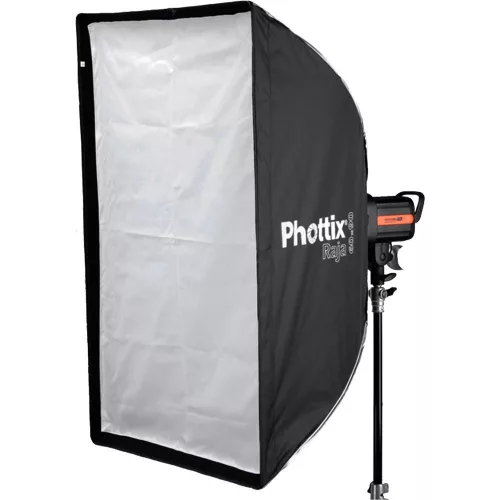 Phottix Raja Quick-Folding/nyitható softbox - 60x90cm