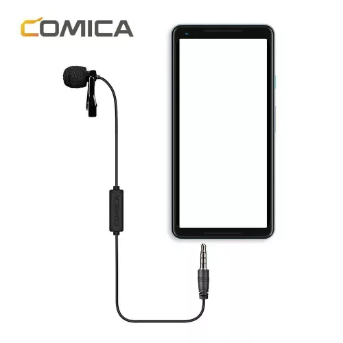 Comica CVM-V01SP csíptetős lavalier mikrofon - 250 cm