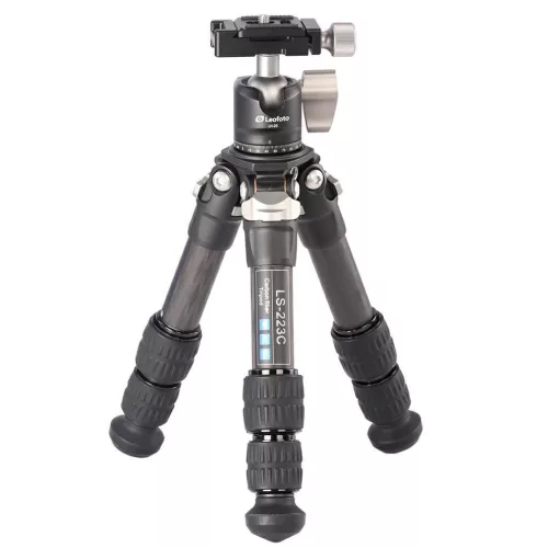Leofoto Ranger LS-223C karbon/szénszálas mini tripod + LH-25 gömbfej