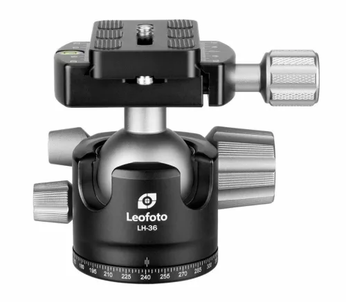 Leofoto LH-36 gömbfej + QP-70N Arca-Swiss gyorscseretalp
