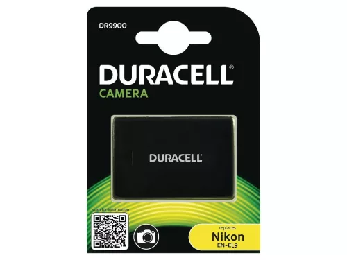 Duracell fényképezőgép akkumulátor (DR9900) - Nikon EN-EL9 kompatibilis