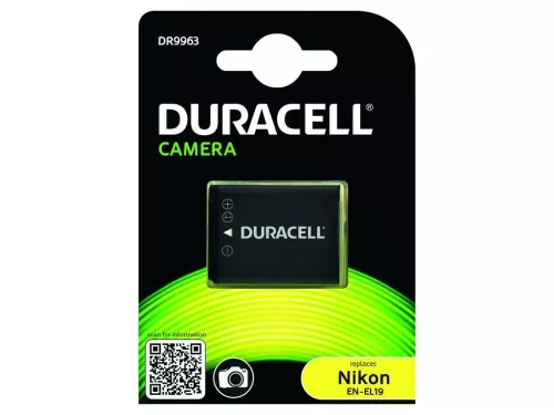 Duracell fényképezőgép akkumulátor (DR9963) - Nikon EN-EL19 kompatibilis