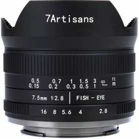   7Artisans Fujifilm FX 7.5mm F2.8 II M43 – manuális objektív