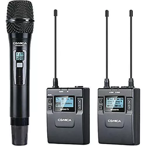 Comica CVM-WM300B 2,4 GHz vezeték nélküli mikrofon szett