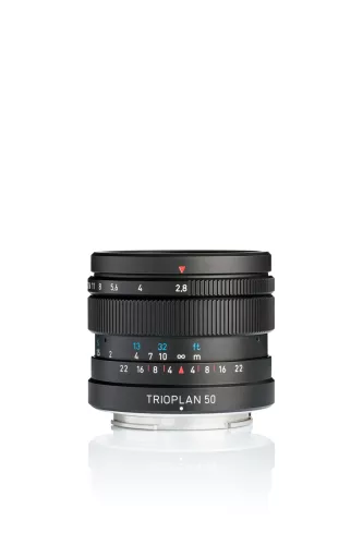 Meyer-Optik Görlitz Trioplan 50mm f/2.8 II manuális objektív - Leica L