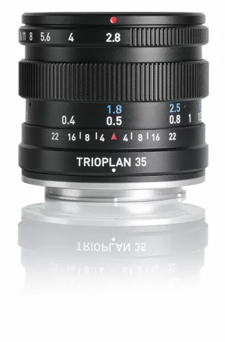 Meyer-Optik Görlitz Trioplan 35mm f/2.8 II manuális objektív - Canon EF