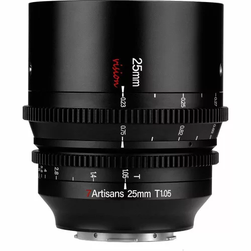 7Artisans Fujifilm FX Vision 25mm T1.05 – filmes objektív