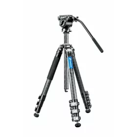   Leofoto Manba LV-284C karbon/szénszálas tripod + BV-5 gömbfej