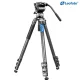 Leofoto Manba LVM-324C karbon/szénszálas tripod + BV-15 videófej