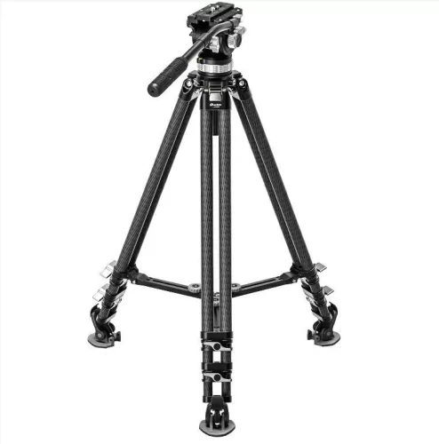 Leofoto King Kong LVC-253C karbon/szénszálas tripod + BV-15 videófej