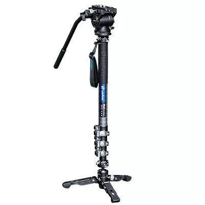 Leofoto MV-324C szénszálas videós monopod + BV-10 videófej