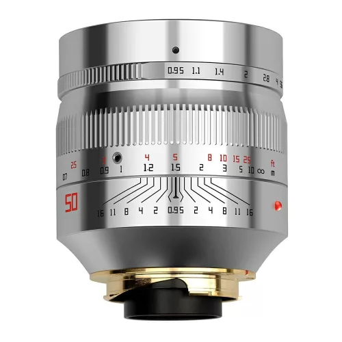 TTArtisan Leica M 50mm F0.95 ezüst objektív