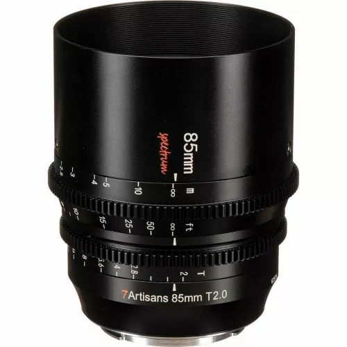 7Artisans Sony E SPECTRUM 85mm T2.0 – filmes objektív
