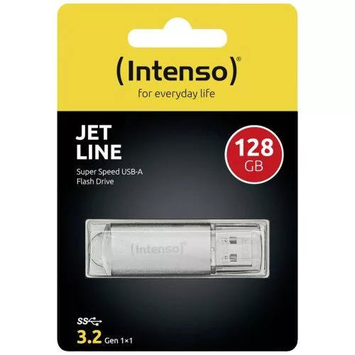 Intenso Pendrive 128GB Jet Line USB 3.2 (ezüst)