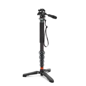   3 Legged Thing Legends Alana monopod szett [DOCZ2 talp + AH Trinity videófej] (szürke-fekete)