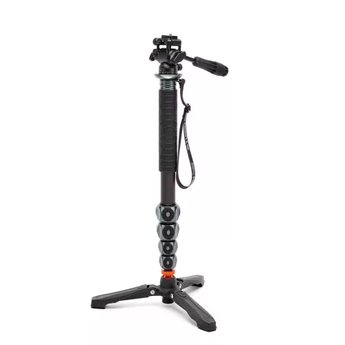 3 Legged Thing Legends Alana monopod szett [DOCZ2 talp + AH Trinity videófej] (szürke-fekete)