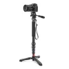 3 Legged Thing Legends Alana monopod szett [DOCZ2 talp + AH Trinity videófej] (szürke-fekete)