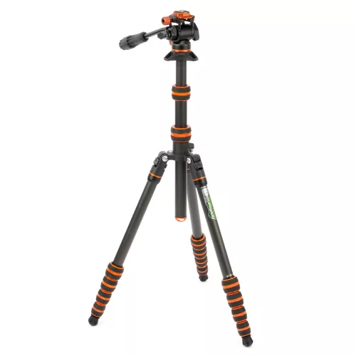 3 Legged Thing Punks Brian 2.0 tripod + Airhed Trinity állványfej (fekete-narancssárga)