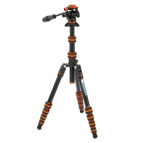 3 Legged Thing Punks Corey 2.0 tripod + AirHed Trinity állványfej (fekete-narancssárga)