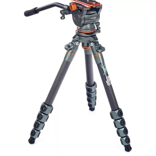 3 Legged Thing Legends Jay tripod +  AirHed Cine Standard állványfej (video gyorscseretalp)