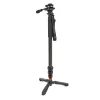 3 Legged Thing Legends Lance 2.0 monopod szett [DOCZ2 talp + AH Trinity videófej] (matt fekete)