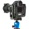 3 Legged Thing QR11 L-konzol full body vagy battery grip-es fényképezőgépekhez, dupla pánt-csatlakozóval, Arca Swiss kompatibilis (szürke)