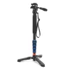 3 Legged Thing Punks Taylor 2.0 monopod szett [csuklópánt + DOCZ2 talp] (fekete-kék)