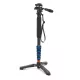 3 Legged Thing Punks Taylor 2.0 monopod szett [csuklópánt + DOCZ2 talp] (fekete-kék)