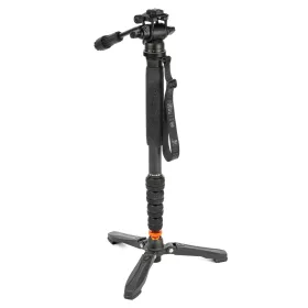   3 Legged Thing Punks Taylor 2.0 monopod szett [DOCZ2 talp + AH Trinity videófej] (matt fekete)