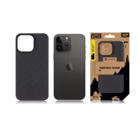   Tactical iPhone 14 Pro Max Okostelefon tok Magforce Aramid - Fekete