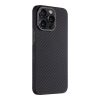 Tactical iPhone 15 Pro Max okostelefon tok Magforce Aramid - Fekete