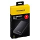 Intenso HDD External 2.5" 4TB USB 3.2 – Leather tok (fekete)