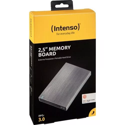 Intenso HDD External 2.5" 1TB USB 3.2, Aluminium