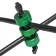 9 Solutions 5/8" dupla rúd rögzítő (8mm-16mm)