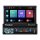 Podofo A3012 autómonitor 9" CarPlay & Android Auto, Bluetooth, GPS, WiFi, USB