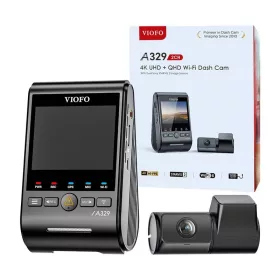 VIOFO A329 2CH 4K 60FPS + 2K WiFi, GPS videófelvevő