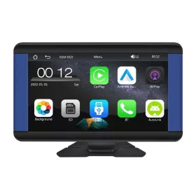   Podofo A3431 7" autós multimédiás monitor CarPlay és Android Auto funkcióval
