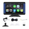 Podofo A3431 7" autós multimédiás monitor CarPlay és Android Auto funkcióval