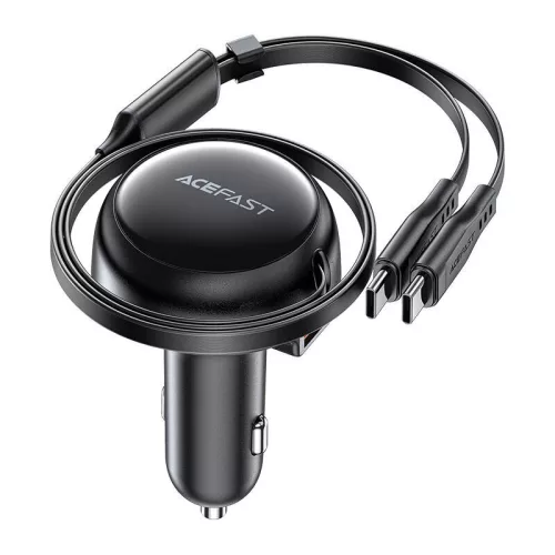 Acefast Autós Töltő, 53W, 2xUSB-C (B13)