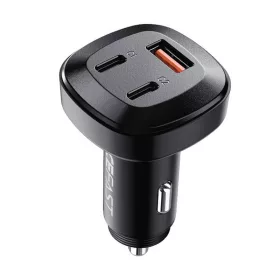   Acefast Autós Töltő, 66W, 2x USB-C + /USB Csatlakozó (B3)