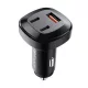 Acefast Autós Töltő, 66W, 2x USB-C + /USB Csatlakozó (B3)