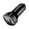 Acefast 66W Autós Töltő USB-C És USB Kijelzővel (B4)